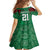 Turkmenistan 993 Custom Family Matching Short Sleeve Bodycon Dress and Hawaiian Shirt Turkmenistan Bitaraplygyn watanydyr