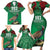 Turkmenistan 993 Custom Family Matching Short Sleeve Bodycon Dress and Hawaiian Shirt Turkmenistan Bitaraplygyn watanydyr