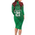 Turkmenistan 993 Custom Long Sleeve Bodycon Dress Turkmenistan Bitaraplygyn watanydyr