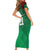 Turkmenistan 993 Custom Short Sleeve Bodycon Dress Turkmenistan Bitaraplygyn watanydyr