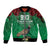 Turkmenistan 993 Custom Sleeve Zip Bomber Jacket Turkmenistan Bitaraplygyn watanydyr