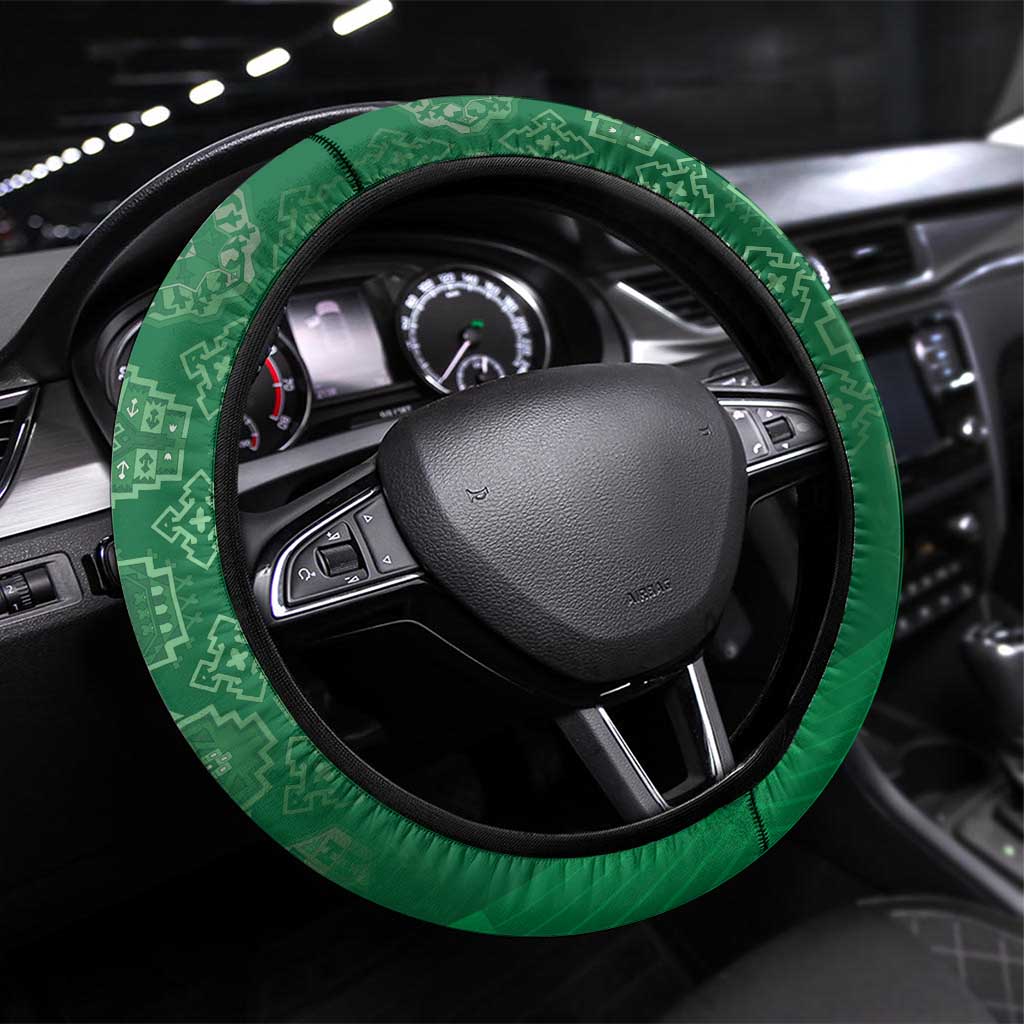 Turkmenistan 993 Steering Wheel Cover Turkmenistan Bitaraplygyn watanydyr