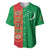 Turkmenistan Black Francolin Custom Baseball Jersey Turkmenistan Turkmenistanyn Baydagy