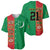 Turkmenistan Black Francolin Custom Baseball Jersey Turkmenistan Turkmenistanyn Baydagy