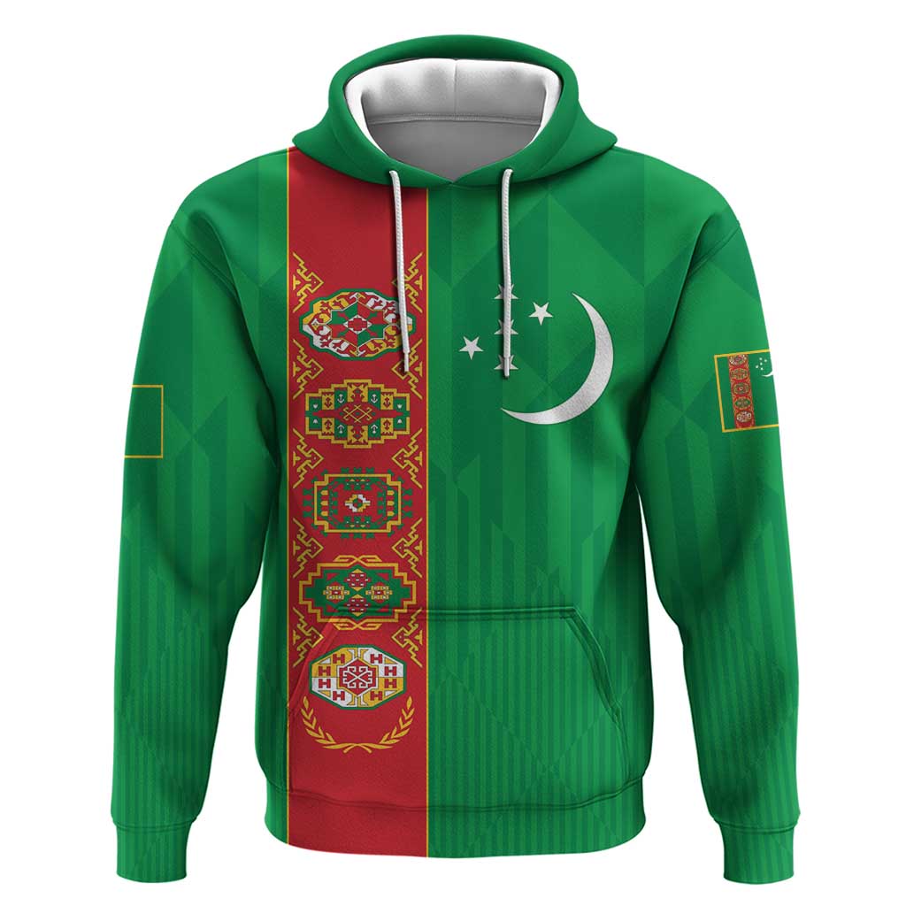 Turkmenistan Black Francolin Custom Hoodie Turkmenistan Turkmenistanyn Baydagy