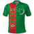 Turkmenistan Black Francolin Custom Polo Shirt Turkmenistan Turkmenistanyn Baydagy