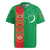 Turkmenistan Black Francolin Custom Rugby Jersey Turkmenistan Turkmenistanyn Baydagy