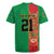 Turkmenistan Black Francolin Custom Rugby Jersey Turkmenistan Turkmenistanyn Baydagy