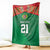 Turkmenistan Football Custom Blanket We Are The Champions