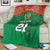 Turkmenistan Football Custom Blanket We Are The Champions