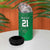 Turkmenistan Football Custom 4 in 1 Can Cooler Tumbler We Are The Champions