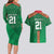 Turkmenistan Football Custom Couples Matching Long Sleeve Bodycon Dress and Hawaiian Shirt We Are The Champions