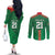 Turkmenistan Football Custom Couples Matching Off The Shoulder Long Sleeve Dress and Long Sleeve Button Shirt We Are The Champions