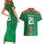 Turkmenistan Football Custom Couples Matching Short Sleeve Bodycon Dress and Hawaiian Shirt We Are The Champions