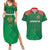 Turkmenistan Football Custom Couples Matching Summer Maxi Dress and Hawaiian Shirt We Are The Champions