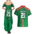 Turkmenistan Football Custom Couples Matching Summer Maxi Dress and Hawaiian Shirt We Are The Champions