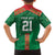 Turkmenistan Football Custom Family Matching Long Sleeve Bodycon Dress and Hawaiian Shirt We Are The Champions