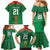 Turkmenistan Football Custom Family Matching Mermaid Dress and Hawaiian Shirt We Are The Champions