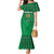 Turkmenistan Football Custom Family Matching Mermaid Dress and Hawaiian Shirt We Are The Champions