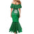 Turkmenistan Football Custom Family Matching Mermaid Dress and Hawaiian Shirt We Are The Champions