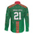 Turkmenistan Football Custom Family Matching Off The Shoulder Long Sleeve Dress and Hawaiian Shirt We Are The Champions