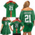 Turkmenistan Football Custom Family Matching Off Shoulder Short Dress and Hawaiian Shirt We Are The Champions