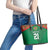 Turkmenistan Football Custom Leather Tote Bag We Are The Champions