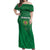 Turkmenistan Football Custom Off Shoulder Maxi Dress We Are The Champions