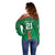 Turkmenistan Football Custom Off Shoulder Sweater We Are The Champions