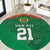 Turkmenistan Football Custom Round Carpet We Are The Champions