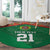 Turkmenistan Football Custom Round Carpet We Are The Champions