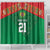 Turkmenistan Football Custom Shower Curtain We Are The Champions