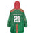 Turkmenistan Football Custom Wearable Blanket Hoodie We Are The Champions