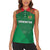 Turkmenistan Football Custom Women Sleeveless Polo Shirt We Are The Champions