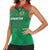 Turkmenistan Football Custom Women Sleeveless Polo Shirt We Are The Champions