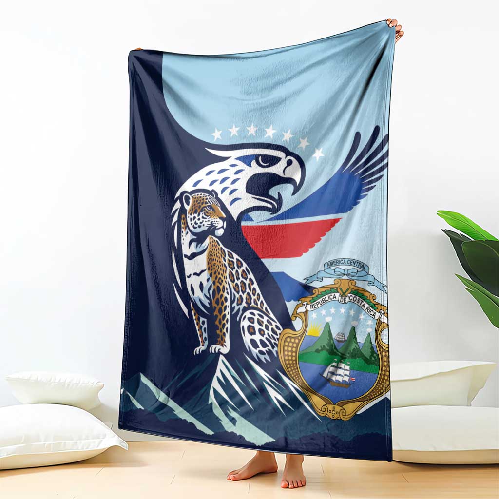 Costa Rica Jaguar Guaria Morada Blanket