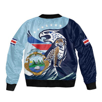 Costa Rica Jaguar Guaria Morada Bomber Jacket