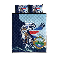 Costa Rica Jaguar Guaria Morada Quilt Bed Set