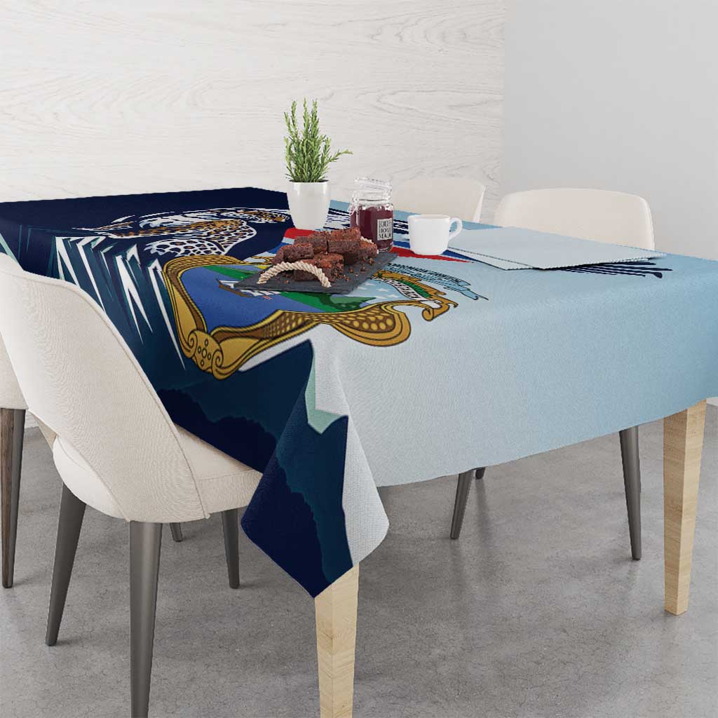 Costa Rica Jaguar Guaria Morada Tablecloth