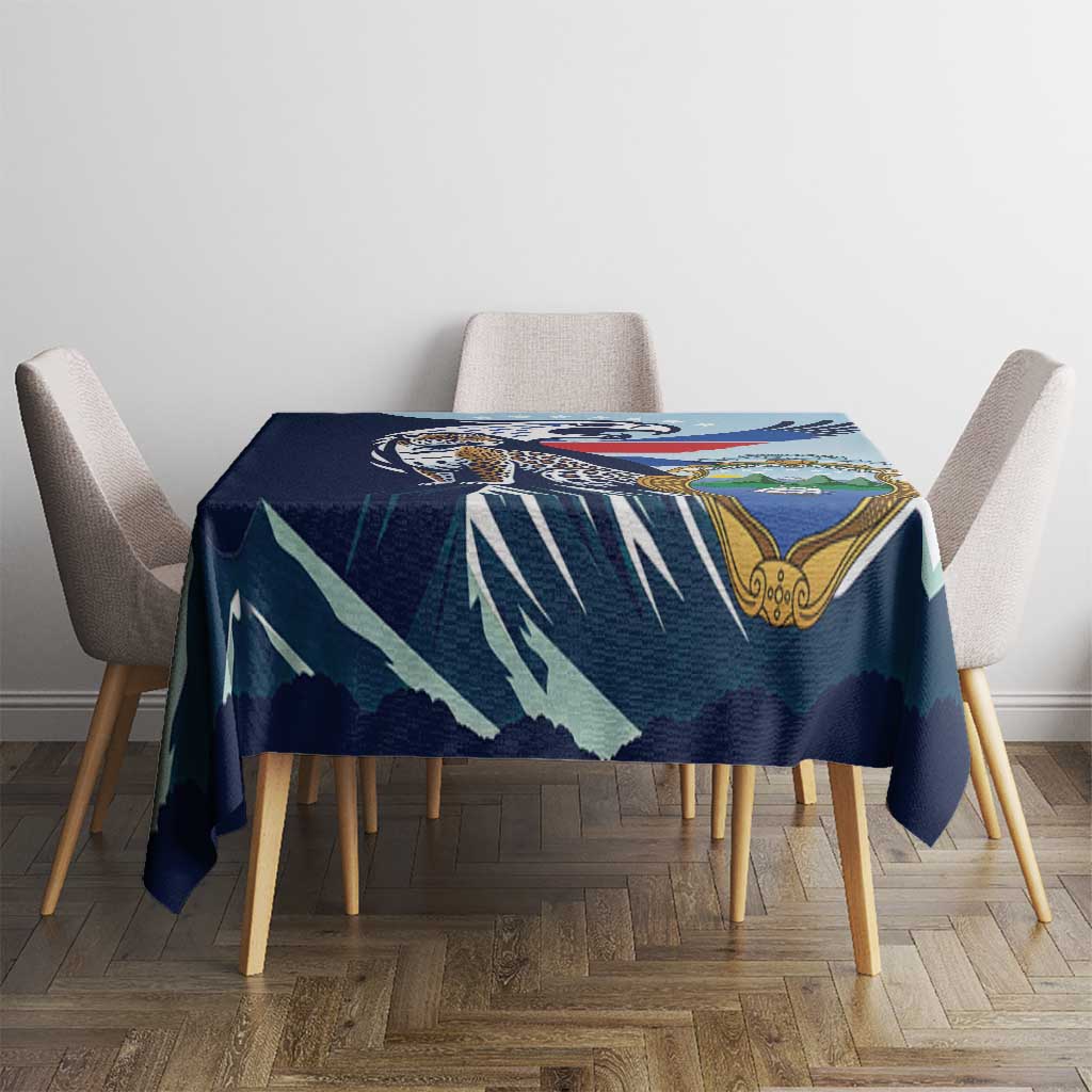 Costa Rica Jaguar Guaria Morada Tablecloth