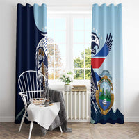 Costa Rica Jaguar Guaria Morada Window Curtain