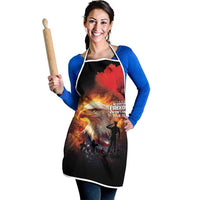 US Memorial Day Personalized Apron May We Never Forget Freedom Isnt Free