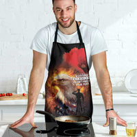 US Memorial Day Personalized Apron May We Never Forget Freedom Isnt Free