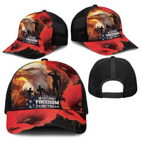 US Memorial Day Baseball Net Cap May We Never Forget Freedom Isnt Free