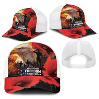 US Memorial Day Baseball Net Cap May We Never Forget Freedom Isnt Free