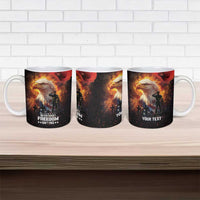 US Memorial Day Personalized Ceramic Mug May We Never Forget Freedom Isnt Free