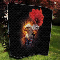 US Memorial Day Personalized Quilt May We Never Forget Freedom Isnt Free
