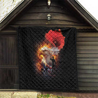 US Memorial Day Personalized Quilt May We Never Forget Freedom Isnt Free