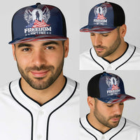 Never Forget Freedom American Memorial Day Baseball Net Cap