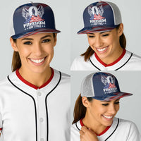 Never Forget Freedom American Memorial Day Baseball Net Cap